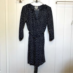 MAEVE ANTHROPOLOGIE NAVY DRESS